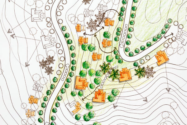 Landscape Design Drawing | 