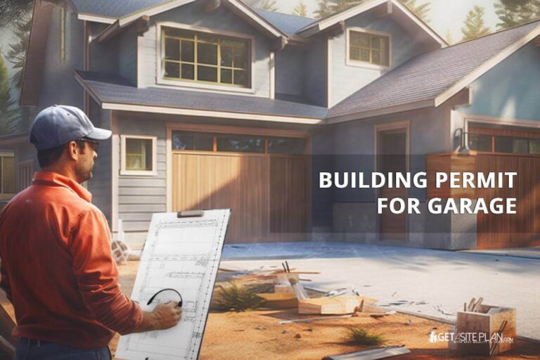Building permit for garage Stepbystep guide GetASitePlan