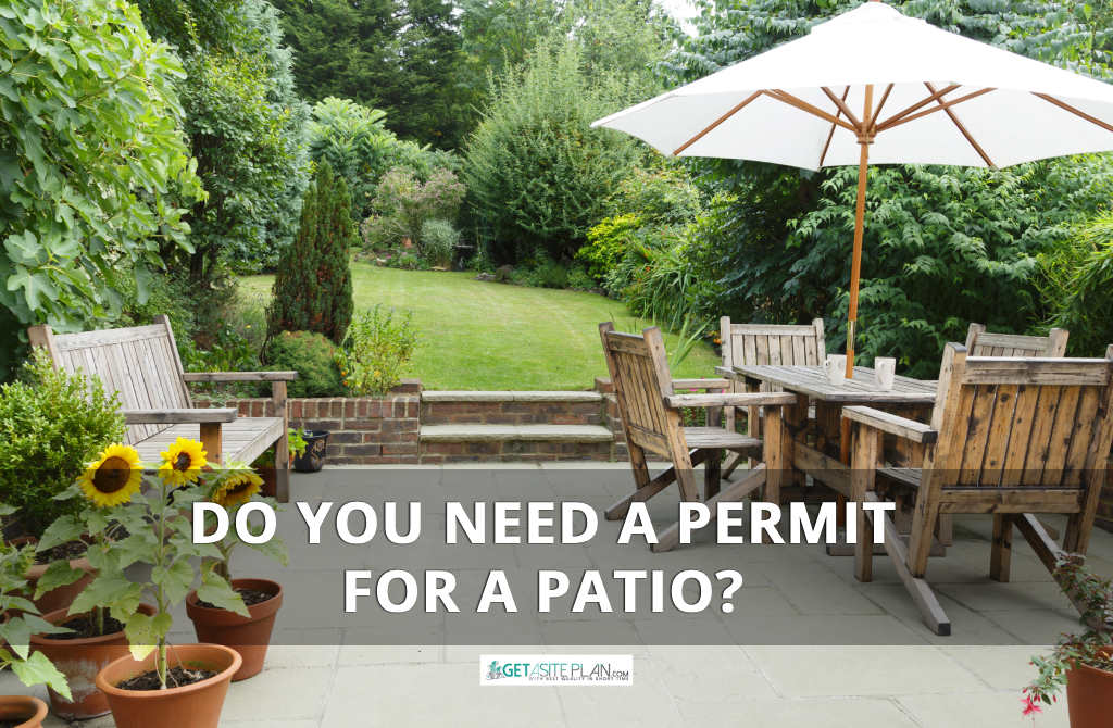 Permit for patio