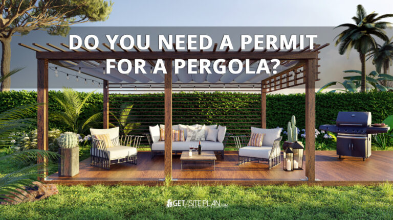 Building permit for pergola
